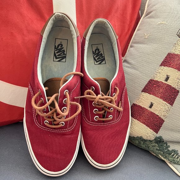 Vans, Era 59 shoe, Men’s, Maroon/burgundy and Brown in color, Sz 10.5 - Picture 4 of 10